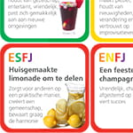 Drink Typetabel