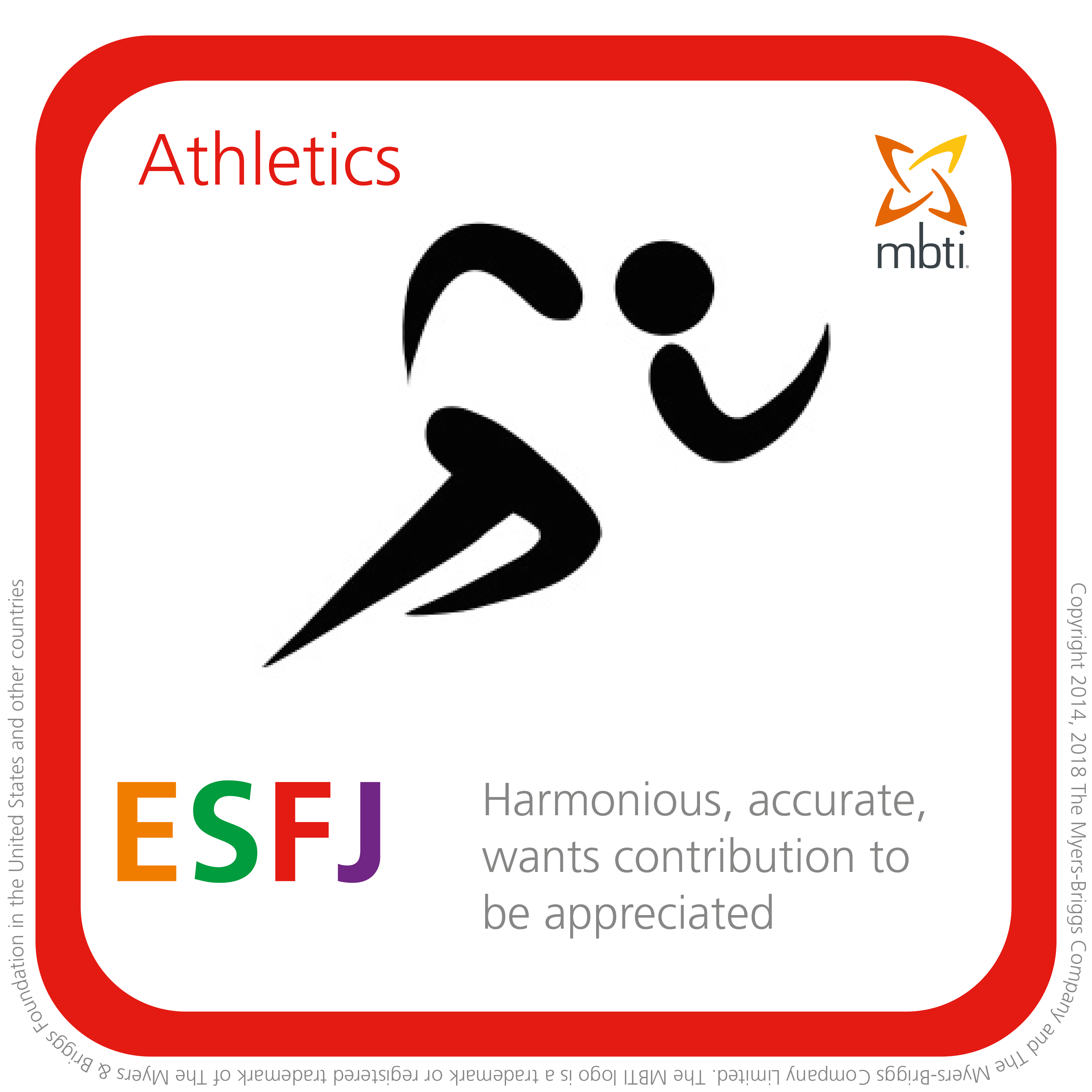 Typical sports for ESFJs