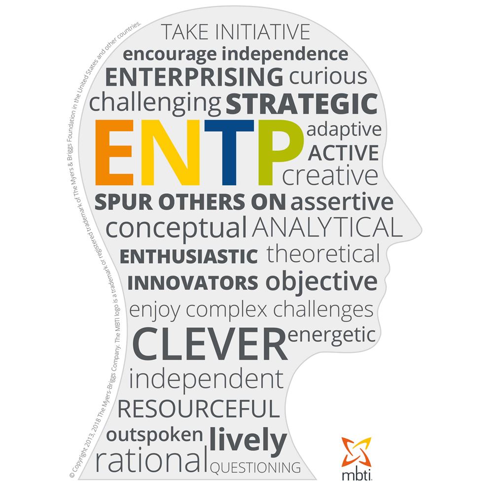 Typical characteristics of an ENTP