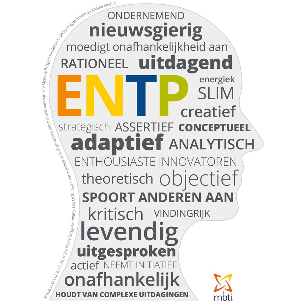 Typische kenmerken van een ENTP
