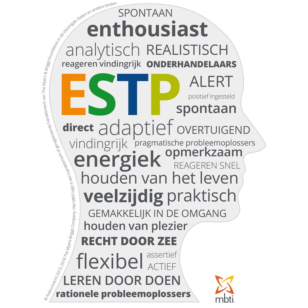 Typische kenmerken van een ESTP