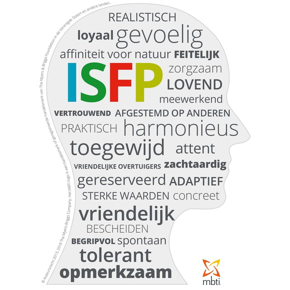Typische kenmerken van een ISFP